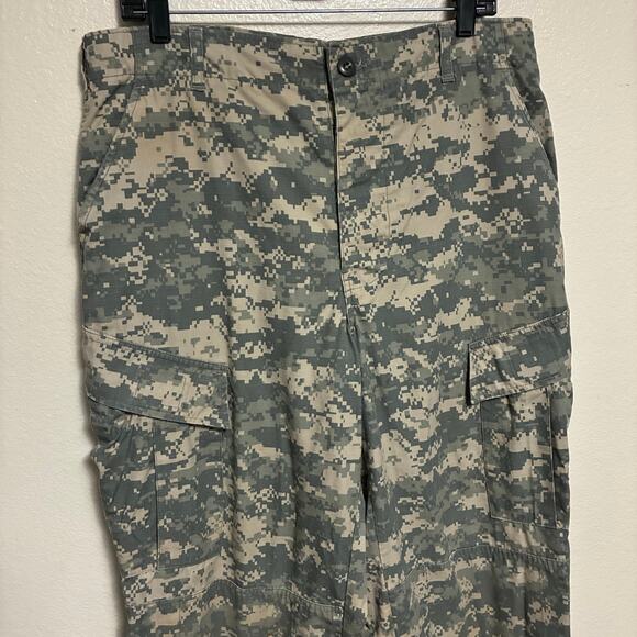 US Army Digi Camo Cargo Pants Mens Size M (Long) - Picture 6 of 8